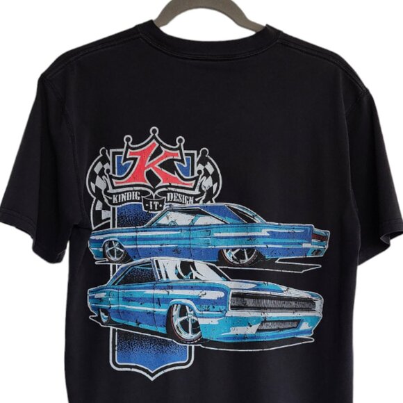 Kindig It T Shirt Short Sleeve Graphic T Auto Black M - Picture 2 of 7